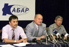 Kyrgyz officials meet press